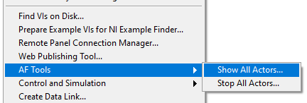 The Actor Hierarchy Inspector. - NI Community