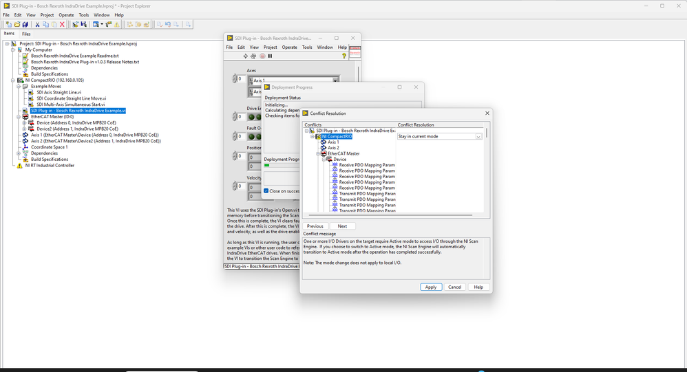 Deploy SDI-plugin Bosch Rexroth Indradrive Example.vi