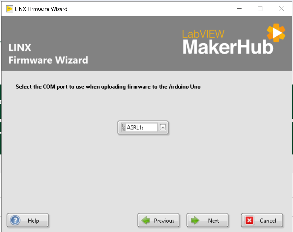 Arduino UNO comport NI Community