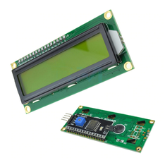 Features for 1602 LCD: LCD display module with blue blacklight. Wide viewing angle and high contrast. Built-in industry standard HD44780 equivalent LCD controller. Commonly used in: copiers, fax machines, laser printers, industrial test equipment, networking equipment such as routers and storage devices. LCM type: Characters. Can display 2-lines X 16-characters. Voltage: 5V DC.