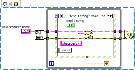 Solved: Sending ascii commands through a terminalwindow in Labview - NI  Community
