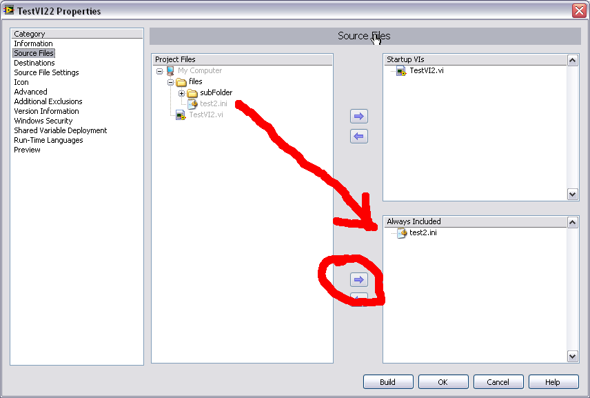 How To Include Xml File While Building A Stand Alone Application Exe 1231