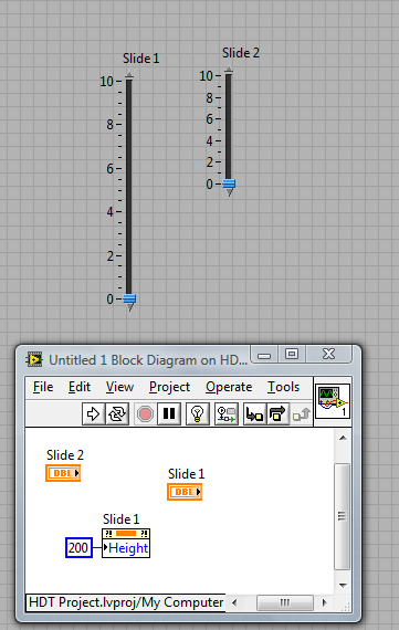 how to programatically increase the size of the slider in a numeric contrl  - NI Community