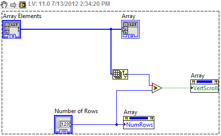 Solved: Fix Array Front Panel Dimension but Allow User to Change Array ...