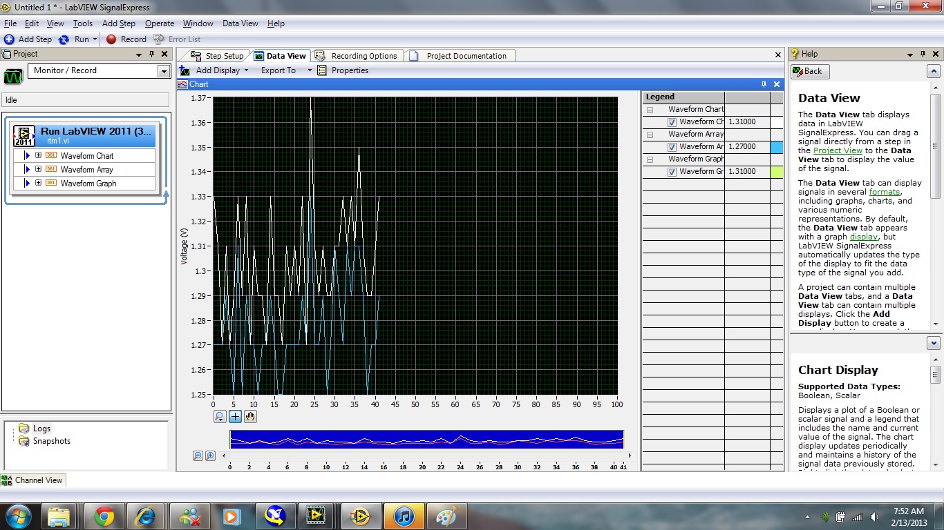 Проект в labview