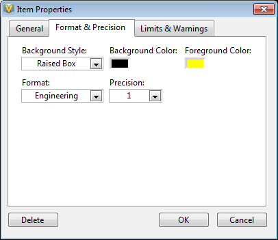 Numeric Format Setting